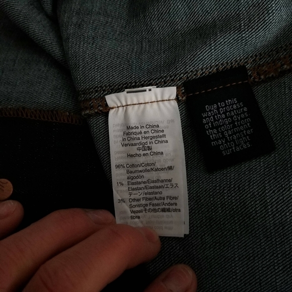 Madewell Dark Blue A-Line Jean Denim Button-Up Front Mini Skirt Sz 8 96%Cotton - Picture 6 of 10